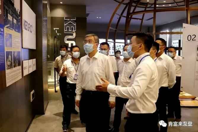 佛山市委书记鲁毅到银川景明网络安全有限公司调研